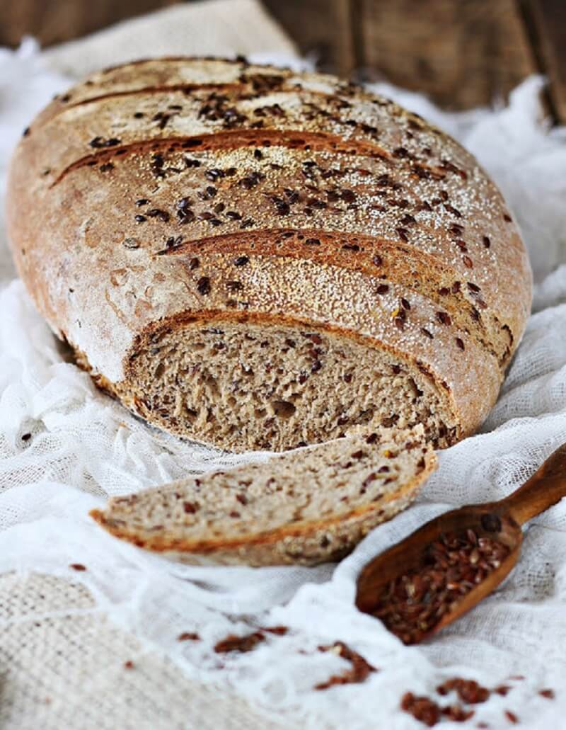Хлеб с семенем льна польза