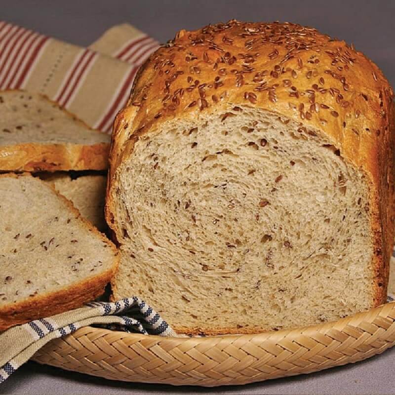 Польза семян льна в хлебе